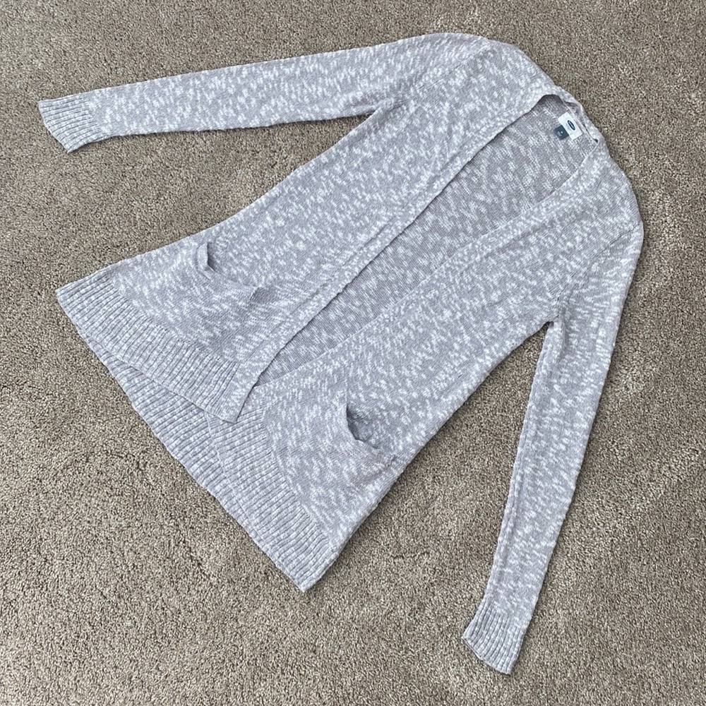Old Navy Open Front Long Sleeve Cardigan - Picture 3 of 12